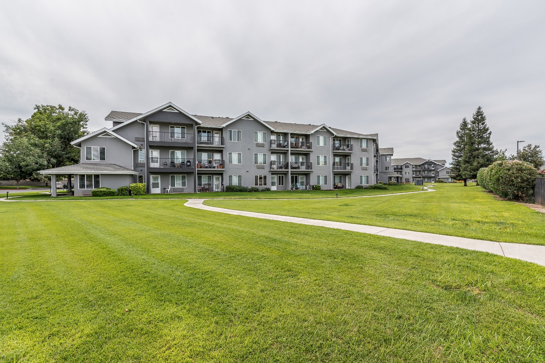 Courtyard, outdoor walkway