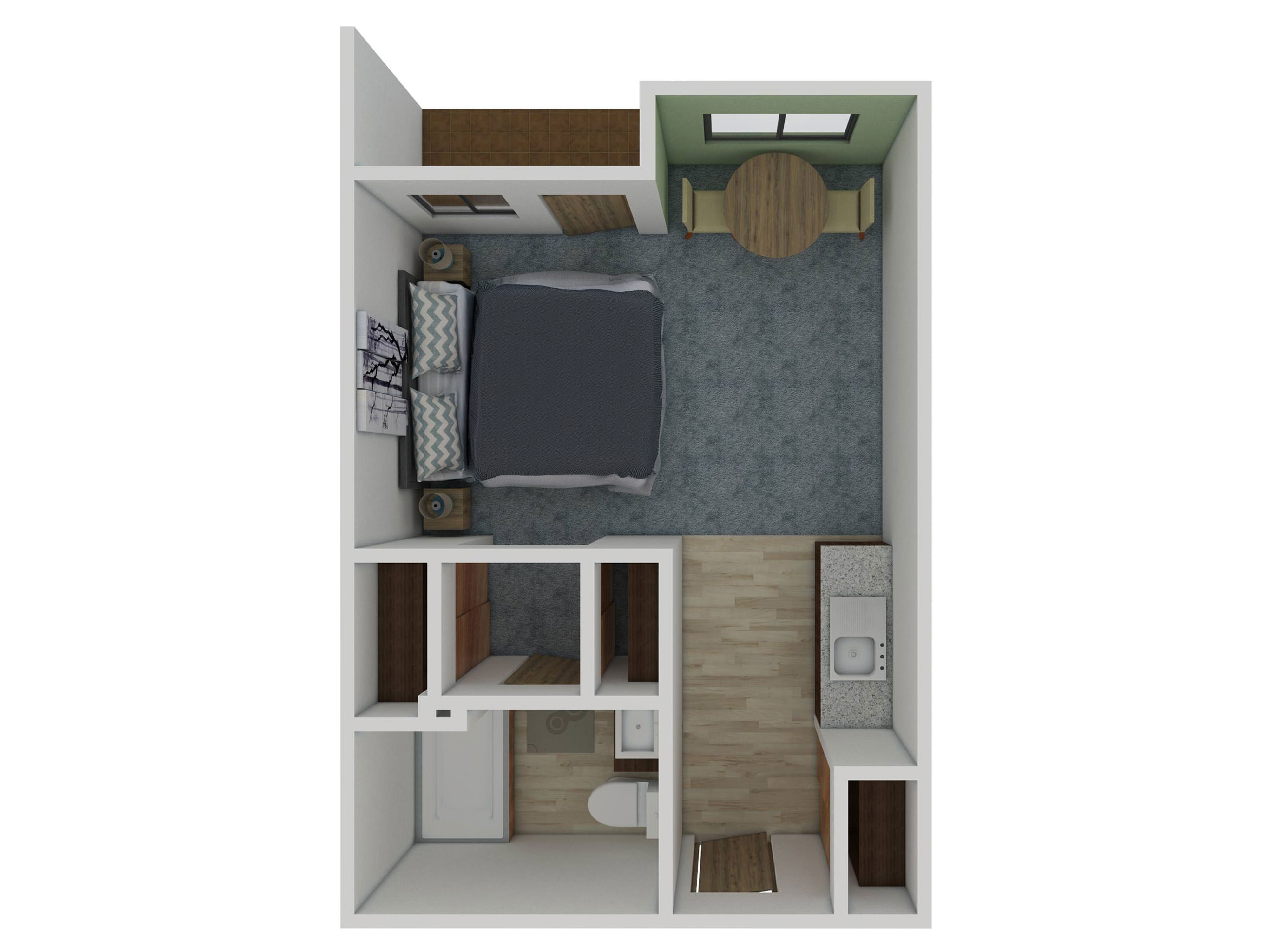 A1 floor plan